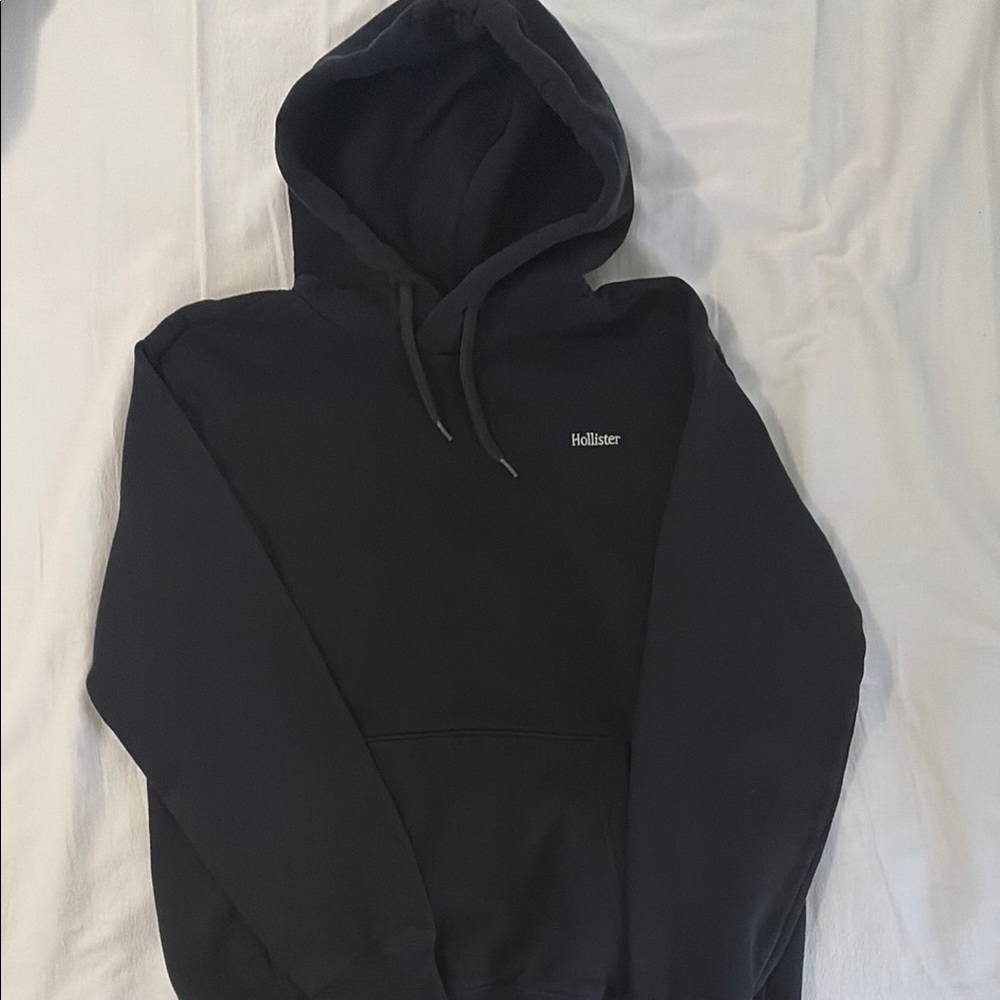 Hollister Men's Black Hoodie